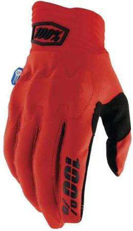 100% Cognito Smart Shock Gloves rot schwarz S