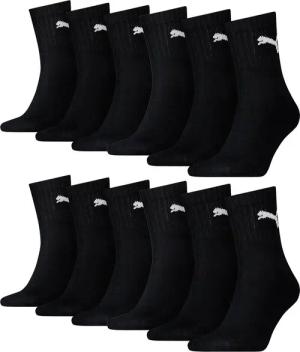 12 Paar Puma Socken Short Crew Sportsocken Tennis Socken Gr. 35 - 49 Unisex