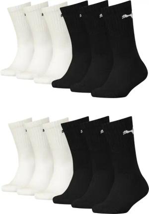 12er PACK Puma JUNIOR CREW Kinder Tennis Socken für Mädchen und Jungen