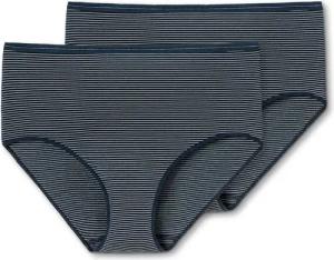 2 Schiesser Midislips mit Modal - Damen - Gr. 36 - dunkelblau