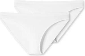 2 Schiesser Minislips mit Bio-Baumwolle - Damen - Gr. 38 - weiß