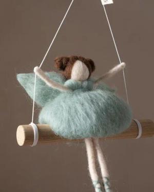 2 Stories Merinowolle Filz Wand Dekor