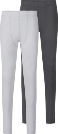 2er Pack Thermowäsche Unterhosen TIZIBELTO grau