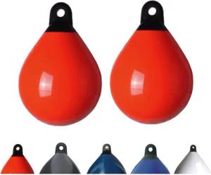 2er- Set  Kugelfender Durchmesser 65 cm, orange