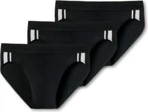 3 Schiesser Slips - Herren - Gr. L/6 - schwarz