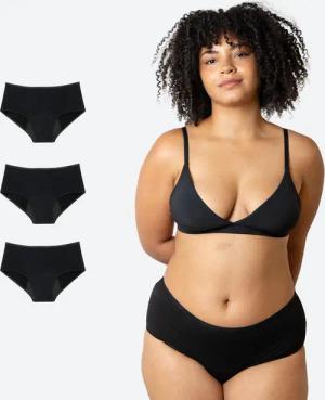 3 Stk. Periodenunterwäsche Hohe Taille Starke Blutung