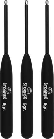 3 x Bodentaster (6 g) aus Balsaholz zum Forellenangeln