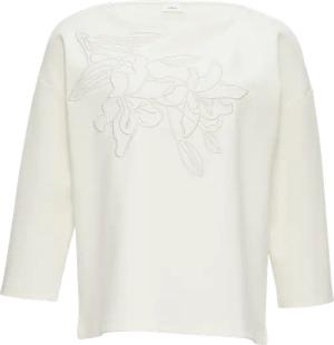 3/4-Arm-Shirt aus Heavy Jersey mit Applikation