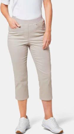 3/4-Jeansschlupfhose - stein - Gr. 20 von Goldner Fashion