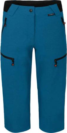 3/4 Wanderhose robust, elastisch Blau