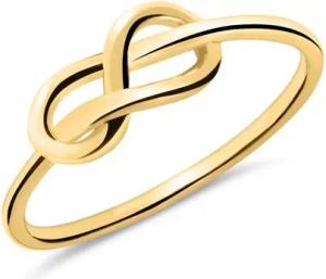 375er Goldring mit Unendlichkeitszeichen