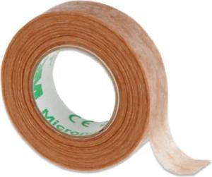 3M Augenlid-Tape Micropore 3M Tape Wimpernverlängerung Vliespflaster Hellbraun Haut Hohe Haftbarkeit