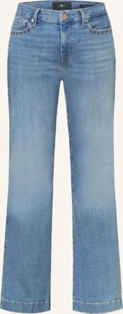 7 for all mankind Flared Jeans DOJO TAILORLESS mit Nieten