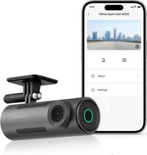 70mai M310 Dashcam (2K QHD, WLAN (Wi-Fi), 130° Weitwinkel, Nachtsicht, G-Sensor, App-Steuerung, Loop-Aufnahme)