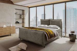 99rooms Boxspringbett Vero Plus (Schlafzimmerbett, Bett), 140/160/180/200x200 cm, in Cord POSO, mit Topper, Bettkasten