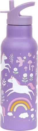 A Little Lovely Company Trinkflasche Edelstahl 500ml Langlebig kindgerechter Verschluss