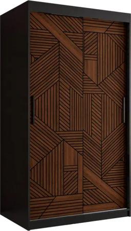 ABIKS MÖBEL Schwebetürenschrank MARSYLIA 1 Schlafzimmerschrank - mit Schiebetüren, Kleiderstange