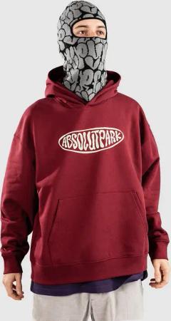 Absolut Park Oval Officer Hoodie burgundy