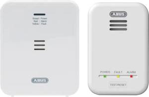 ABUS ABUS Kohlenmonoxid-Melder COWM370 + Gasmelder GWM100ME für Gasthermen CO-Melder