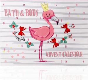 ACCENTRA Adventskalender Accentra FLAMINGO Adventskalender  24 Pflege-Überraschungen, 24 Pflege-Überraschungen für tägliche Entspannung
