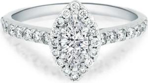 Adam & Eve Diamantring • 750/- Gold "AE29" Weißgold 0,59 ct. (Verlobungsring, Brillantring, Antragsring)