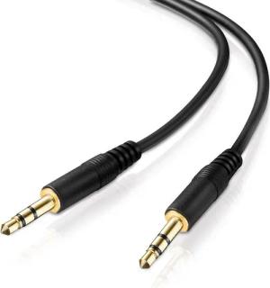 adaptare adaptare 3 m Stereo-Aux-Kabel 2-mal 3,5-mm-Stecker Klinke vergoldet Audio-Kabel