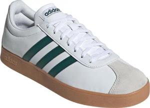 Adidas Herren VL COURT Base Sneaker Schuhe Leder ID3710 Cloud White / Green