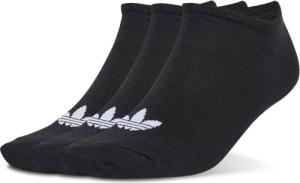 Adidas Liner Socks 3 Pairs Unisex Socken - Schwarz - Größe 40-42 - Poly (Polyester)