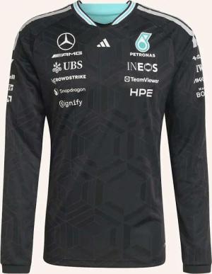 adidas MERCEDES - AMG PETRONAS FORMULA 1 TEAM AUTHENTIC LANGÄRMELIGES FAHRERTRIKOT