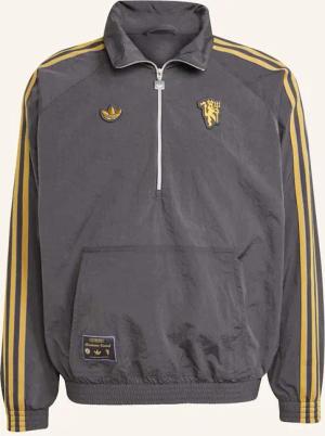 adidas Originals MANCHESTER UNITED TERRACE ICONS HALF-ZIP JACKE