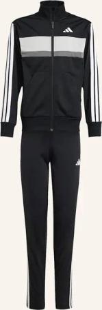 adidas SEASONAL ESSENTIALS TIBERIO 3-STREIFEN TRICOT KIDS TRAININGSANZUG