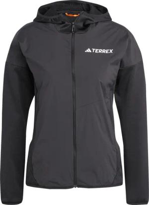 adidas Terrex Damen Xperior Climawarm Wind Light Fleece Hooded Jacke