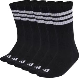 adidas Unisex 3stripes Cushioned Sportswear Crew Tennis Socken 6 Paar Pack