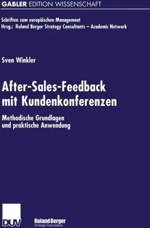 After-Sales-Feedback mit Kundenkonferenzen