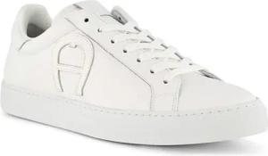 AIGNER Herren Sneaker weiß Glattleder