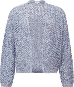 Ajour-Strickcardigan aus Baumwollmix