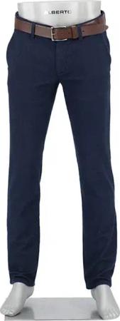 Alberto Herren Chino blau meliert
