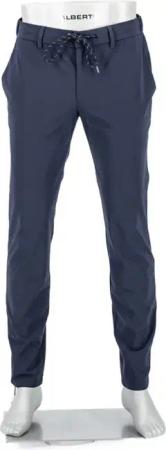 Alberto Herren Hose blau Slim Fit