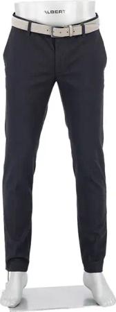 Alberto Herren Hose grau meliert Slim Fit