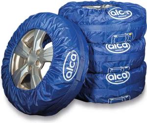 alca Reifentasche Reifentaschen-Set Tragegriff Reifenmarkierung 4-teilig 13"-18" für SUV (4-tlg)