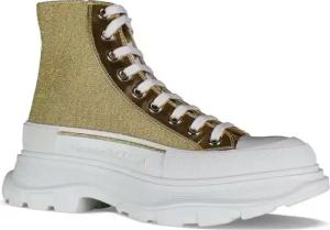 Alexander McQueen Low-Top Sneaker - Tread Slick Sneakers - Gr. 38 (EU) - in Weiß - für Damen