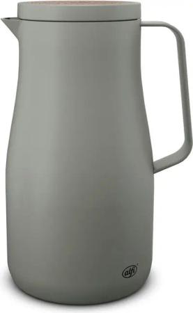 Alfi Isolierkanne STUDIO TEA, aus doppelwandigem Edelstahl, 1 l, (1-St), 12h heiß & 24h kalt, ergonomischer Griff, große Öffnung