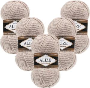 Alize 5 x ALIZE Lanagold Häkelwolle, 240 m, Handstrickgarn,Yarn,Strickgarn,Häkeln
