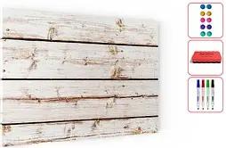 ALLboards Magnettafel 90,0 x 60,0 cm Helles Holz