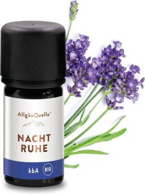 Allgäuquelle Duftöl NACHTRUHE Duftmischung, 5ml, BIO ätherische Öle (1 x 5ml), aus Alpenzirbe und Eukalyptus