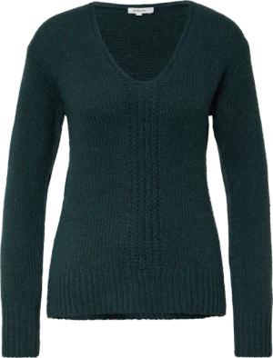 Alpakamixpullover mit Strickmuster