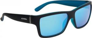 Alpina Sonnenbrille Kacey schwarz matt blau Glas blau versp. S3