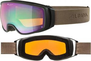 Alpina Sports Skibrille Alpina Double Jack Planet Q-Lite Snowboardbrille Skibrille A7285