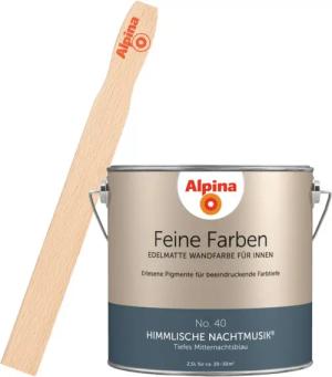 Alpina Wandfarbe Alpina Feine Farben + Gratis Rührstab
