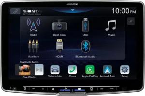 ALPINE ILX-F115D Halo 11 11 Zoll Media Autoradio mit DAB+ Autoradio (RDS, AM/FM Radio, Animiertes Display, Freisprecheinrichtung, 1 DIN)
